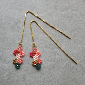 Model Vildviol / Guld, hvid, lyserød, pink, mørk turkis